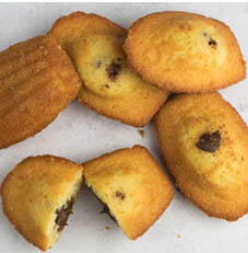 Large Chocolatey Hazelnut Filled Madeleine