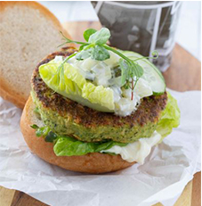 Veggie Super Green Burgers