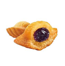 Large Blueberry Filled Madeleine