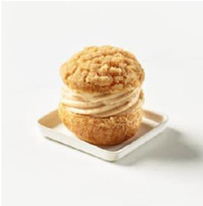 Mini Praline Cream Puff