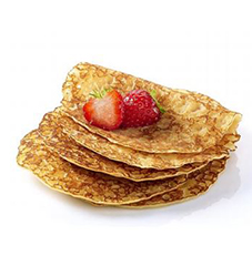 Small French Crepes – Sweet Vanilla 6″