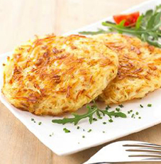 Potato Rosti w/Emmental Cheese